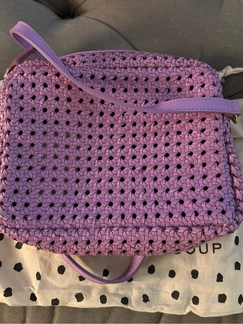 Wild Thistle Clare V. Midi Sac, Woven Crossbody Bag - NWT. - Picture 4 of 6
